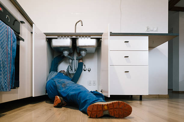 Professional Drain Cleaning technician working in Bayport, MN